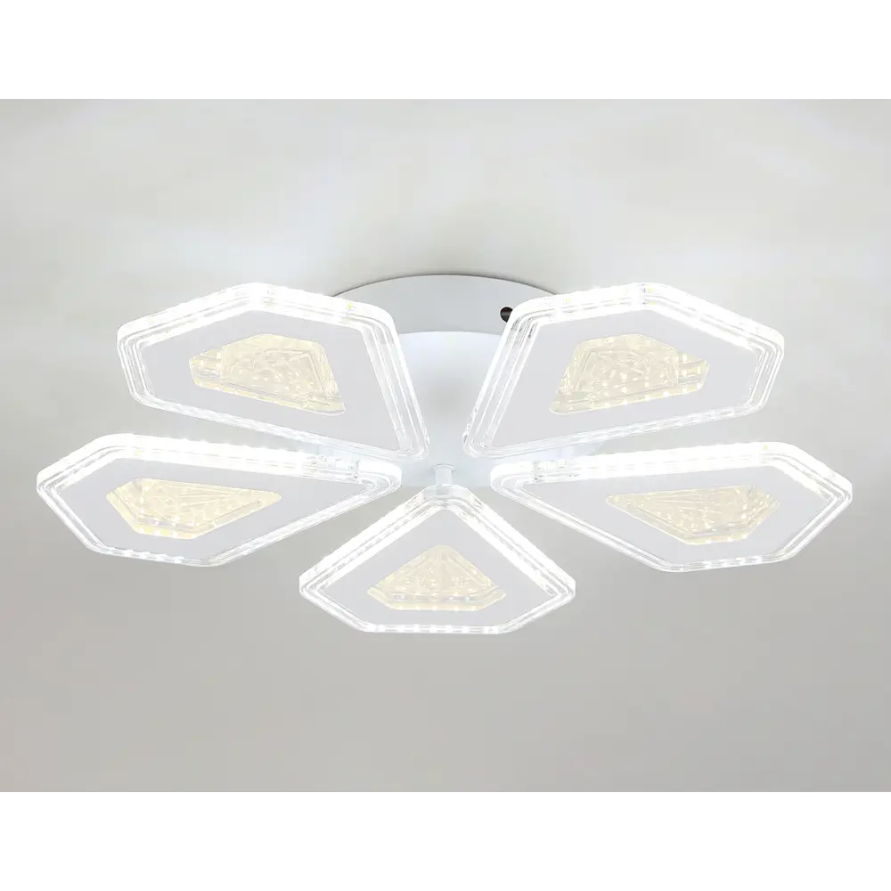 Фото 5 Люстра потолочная светодиодная Ambrella light Fa4030 с пультом управления 18 м² регулируемый белый свет цвет белый Фото 5 Люстра потолочная светодиодная Ambrella light Fa4030 с пультом управления 18 м² регулируемый белый свет цвет белый