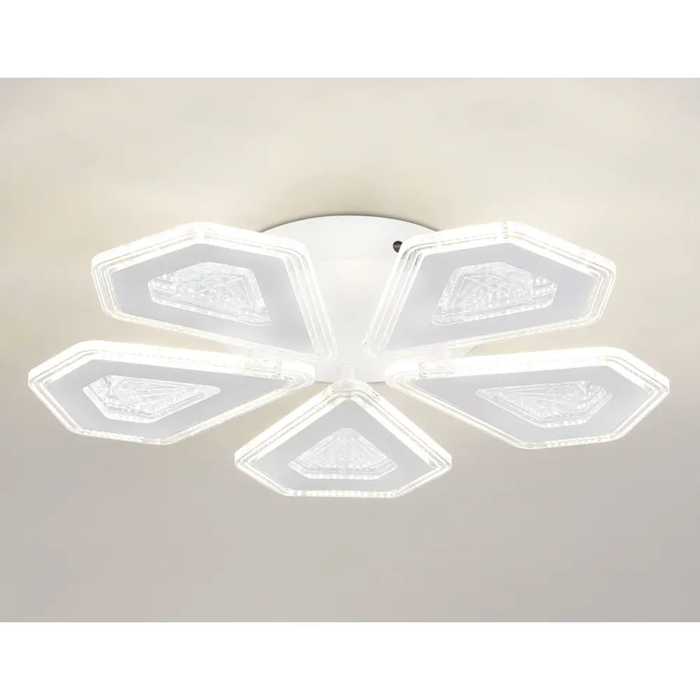 Фото 7 Люстра потолочная светодиодная Ambrella light Fa4030 с пультом управления 18 м² регулируемый белый свет цвет белый Фото 7 Люстра потолочная светодиодная Ambrella light Fa4030 с пультом управления 18 м² регулируемый белый свет цвет белый