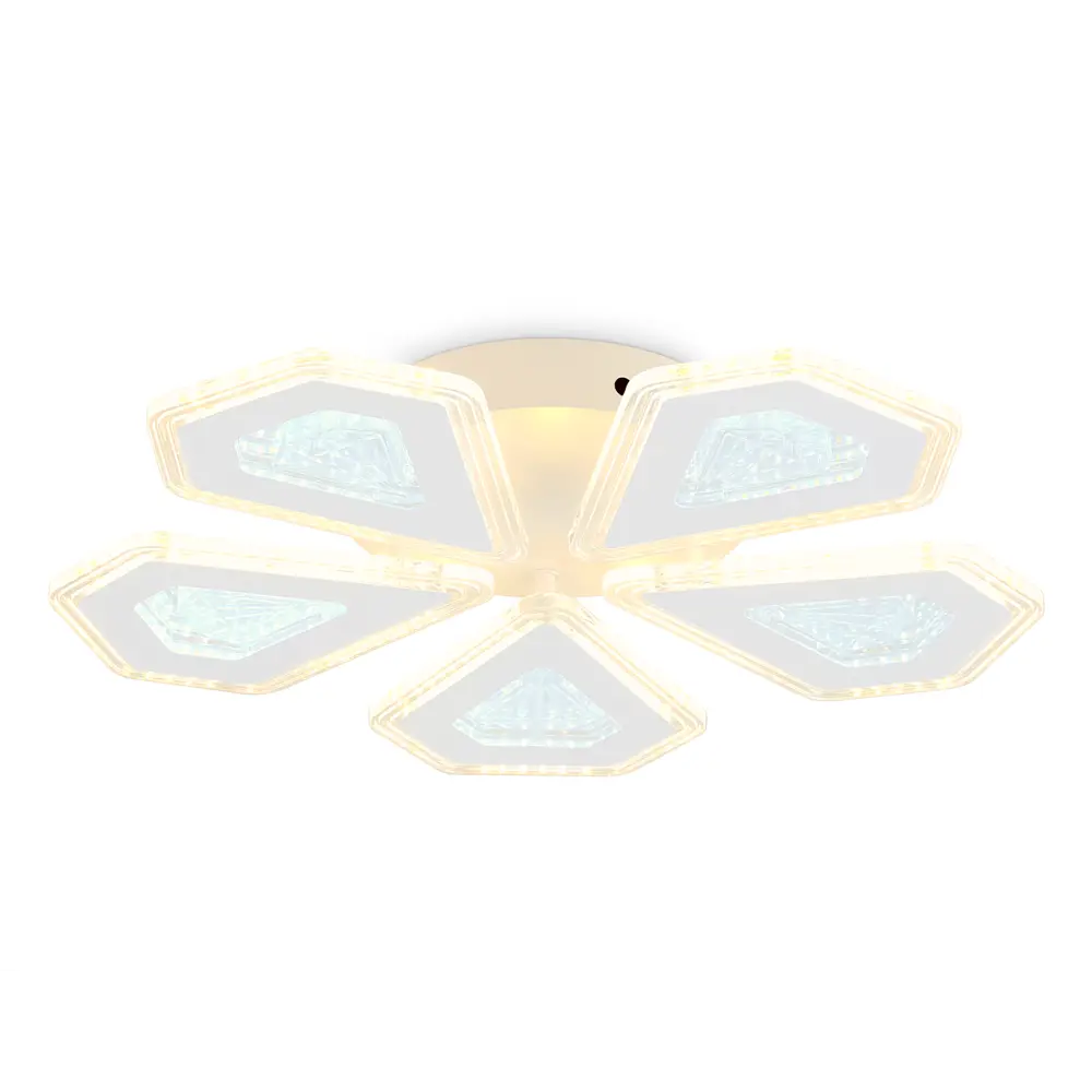 Фото 3 Люстра потолочная светодиодная Ambrella light Fa4030 с пультом управления 18 м² регулируемый белый свет цвет белый Фото 3 Люстра потолочная светодиодная Ambrella light Fa4030 с пультом управления 18 м² регулируемый белый свет цвет белый