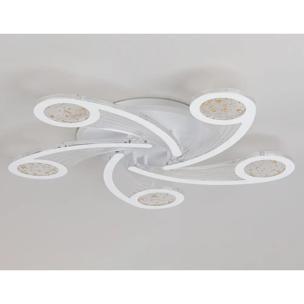 Фото 8 Люстра потолочная светодиодная Ambrella light Fa4476 с пультом управления 20 м² регулируемый белый свет цвет белый Фото 8 Люстра потолочная светодиодная Ambrella light Fa4476 с пультом управления 20 м² регулируемый белый свет цвет белый