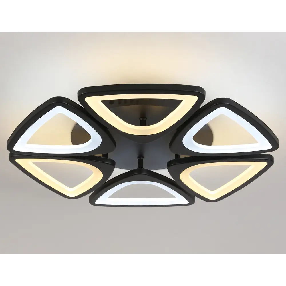 Фото 5 Люстра потолочная светодиодная Ambrella light Fa4495 с пультом управления 14 м² регулируемый белый свет цвет черный Фото 5 Люстра потолочная светодиодная Ambrella light Fa4495 с пультом управления 14 м² регулируемый белый свет цвет черный