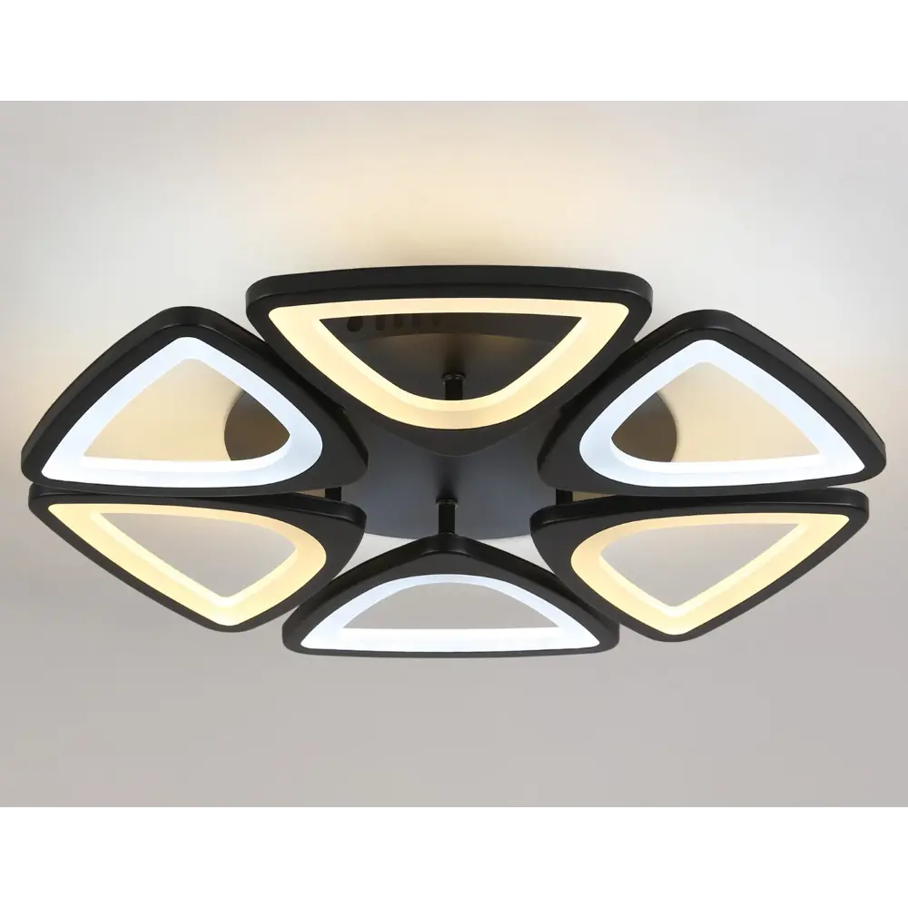 Фото 6 Люстра потолочная светодиодная Ambrella light Fa4495 с пультом управления 14 м² регулируемый белый свет цвет черный Фото 6 Люстра потолочная светодиодная Ambrella light Fa4495 с пультом управления 14 м² регулируемый белый свет цвет черный