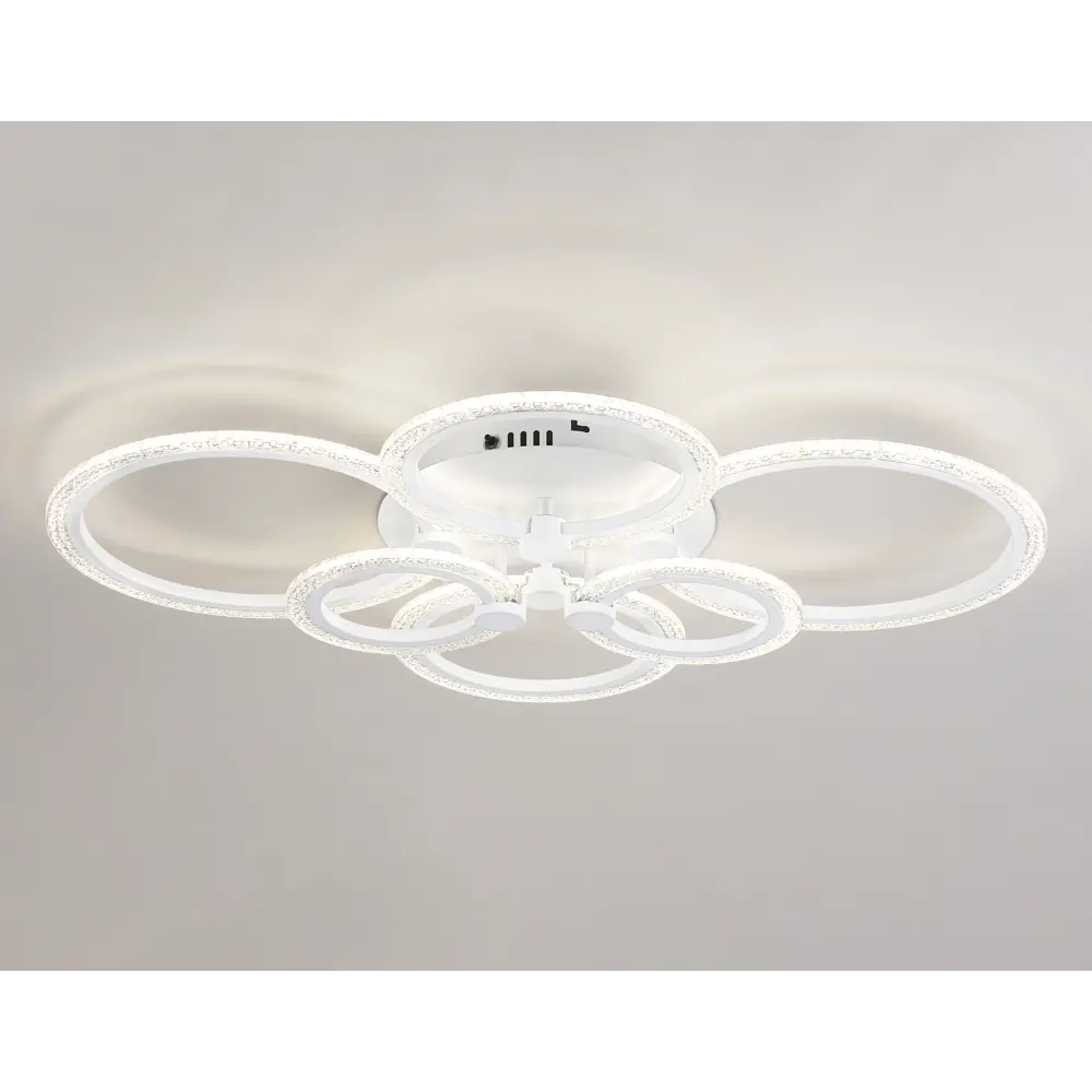 Фото 3 Люстра потолочная светодиодная AMBRELLA LIGHT FA4065 Original 20 м² теплый белый свет цвет белый Фото 3 Люстра потолочная светодиодная AMBRELLA LIGHT FA4065 Original 20 м² теплый белый свет цвет белый