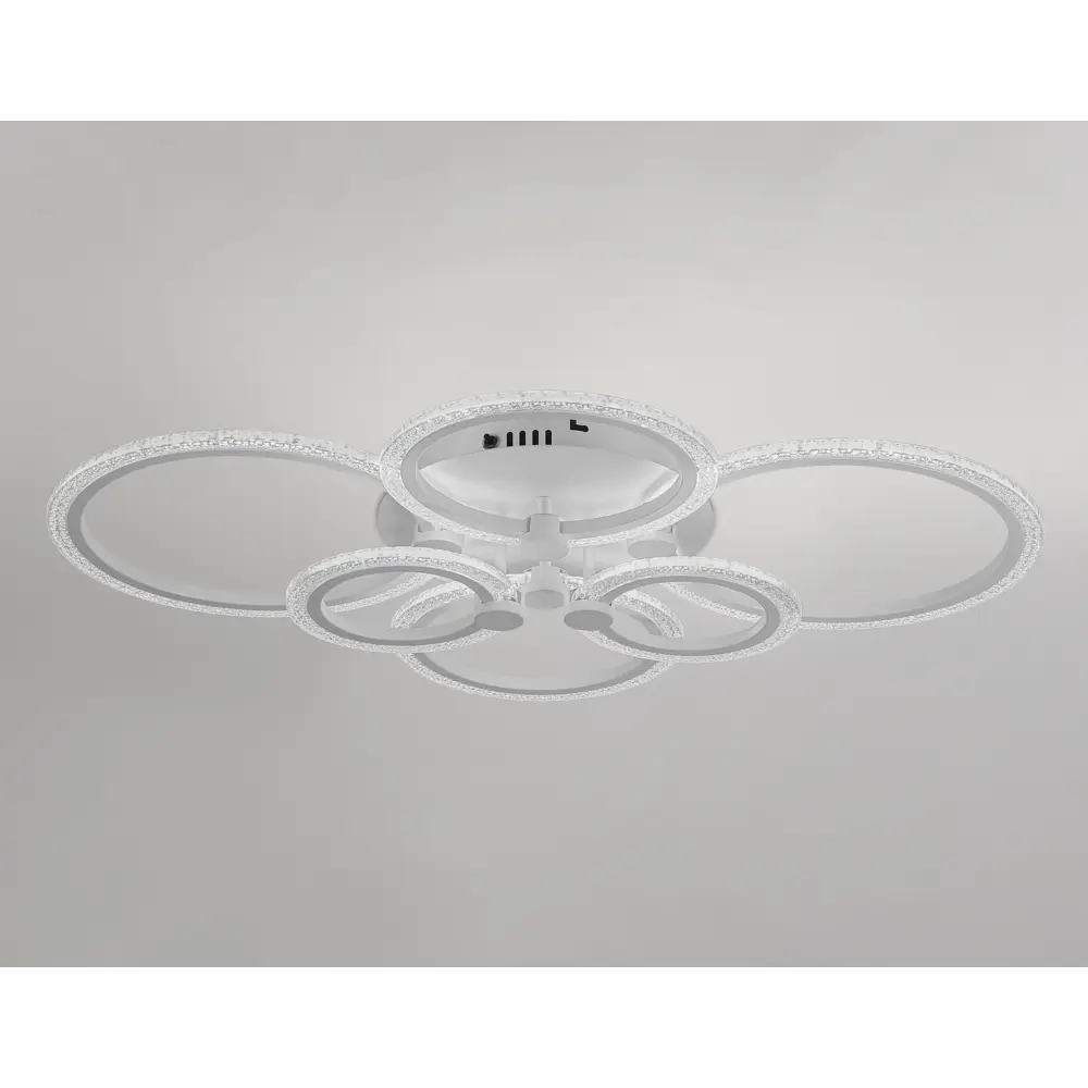 Фото 4 Люстра потолочная светодиодная AMBRELLA LIGHT FA4065 Original 20 м² теплый белый свет цвет белый Фото 4 Люстра потолочная светодиодная AMBRELLA LIGHT FA4065 Original 20 м² теплый белый свет цвет белый