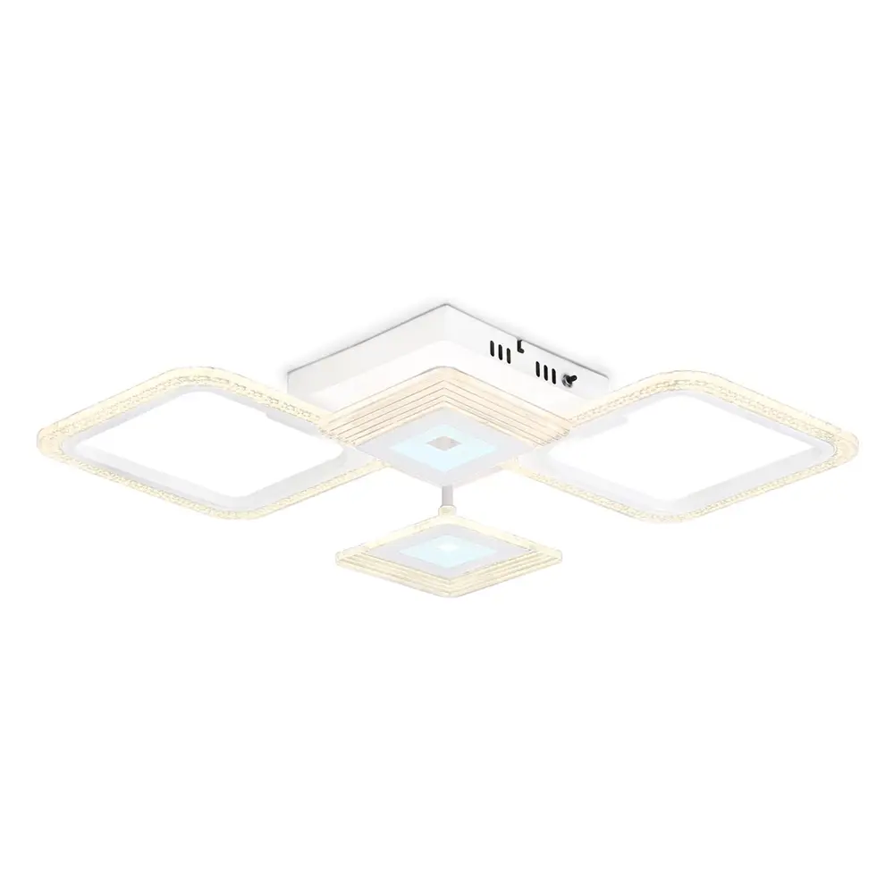 Фото 7 Люстра потолочная светодиодная Ambrella light Fa4281 с пультом управления 18 м² регулируемый белый свет цвет белый Фото 7 Люстра потолочная светодиодная Ambrella light Fa4281 с пультом управления 18 м² регулируемый белый свет цвет белый