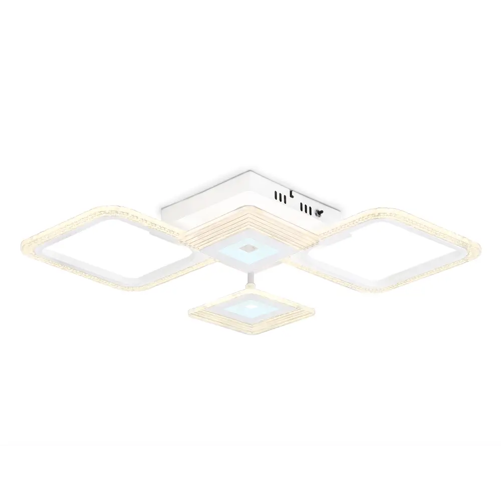 Фото 2 Люстра потолочная светодиодная Ambrella light Fa4281 с пультом управления 18 м² регулируемый белый свет цвет белый Фото 2 Люстра потолочная светодиодная Ambrella light Fa4281 с пультом управления 18 м² регулируемый белый свет цвет белый