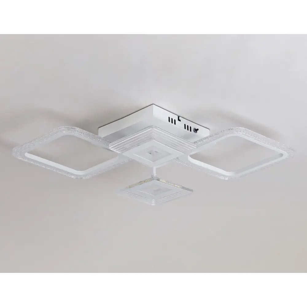 Фото 13 Люстра потолочная светодиодная Ambrella light Fa4281 с пультом управления 18 м² регулируемый белый свет цвет белый Фото 13 Люстра потолочная светодиодная Ambrella light Fa4281 с пультом управления 18 м² регулируемый белый свет цвет белый