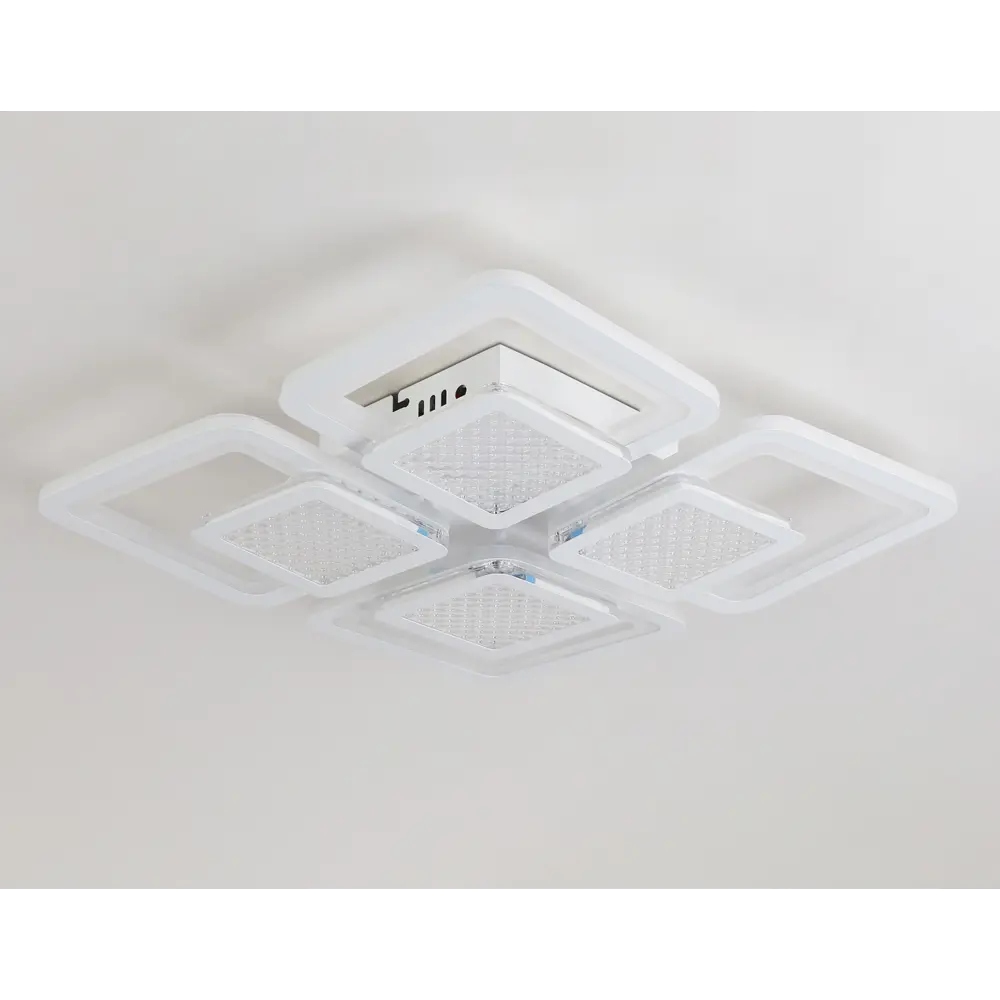 Фото 4 Люстра потолочная светодиодная Ambrella light Fa4283 с пультом управления 14 м² регулируемый белый свет цвет белый Фото 4 Люстра потолочная светодиодная Ambrella light Fa4283 с пультом управления 14 м² регулируемый белый свет цвет белый