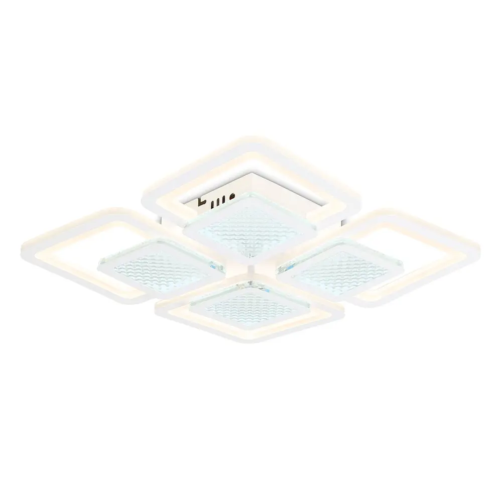 Фото 7 Люстра потолочная светодиодная Ambrella light Fa4283 с пультом управления 14 м² регулируемый белый свет цвет белый Фото 7 Люстра потолочная светодиодная Ambrella light Fa4283 с пультом управления 14 м² регулируемый белый свет цвет белый