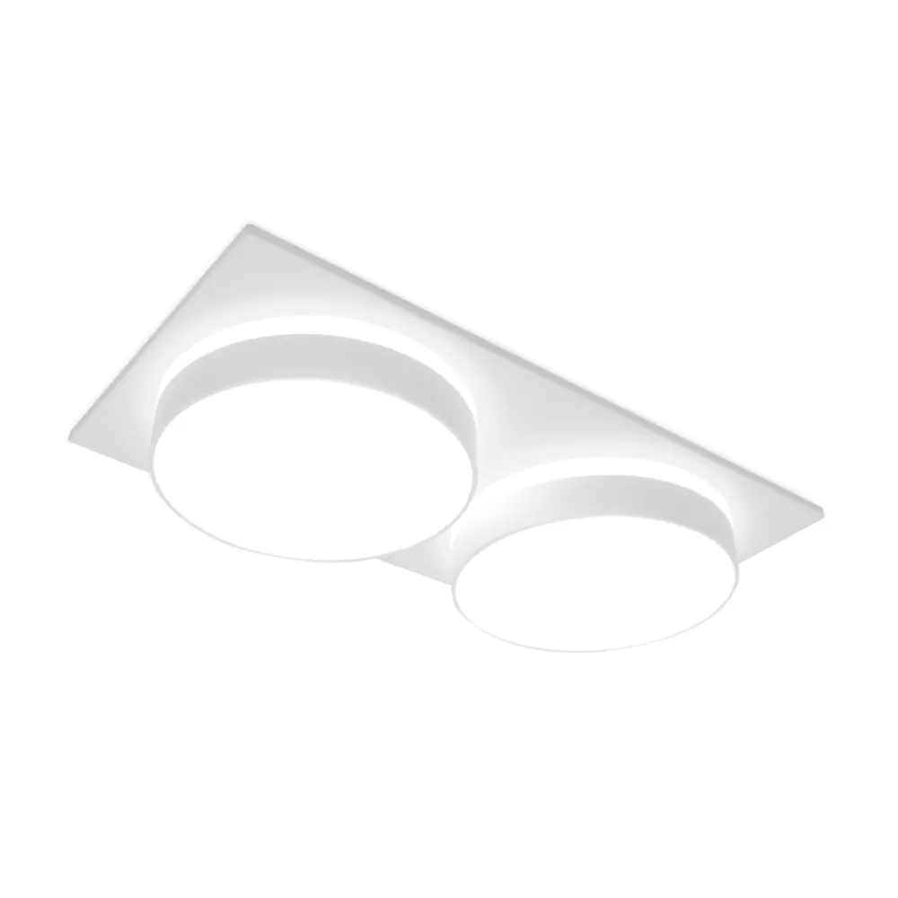 Фото 2 Светильник точечный встраиваемый Ambrella Light TN318 TECHNO SPOT под отверстие 160 мм 1 м² цвет белый Фото 2 Светильник точечный встраиваемый Ambrella Light TN318 TECHNO SPOT под отверстие 160 мм 1 м² цвет белый
