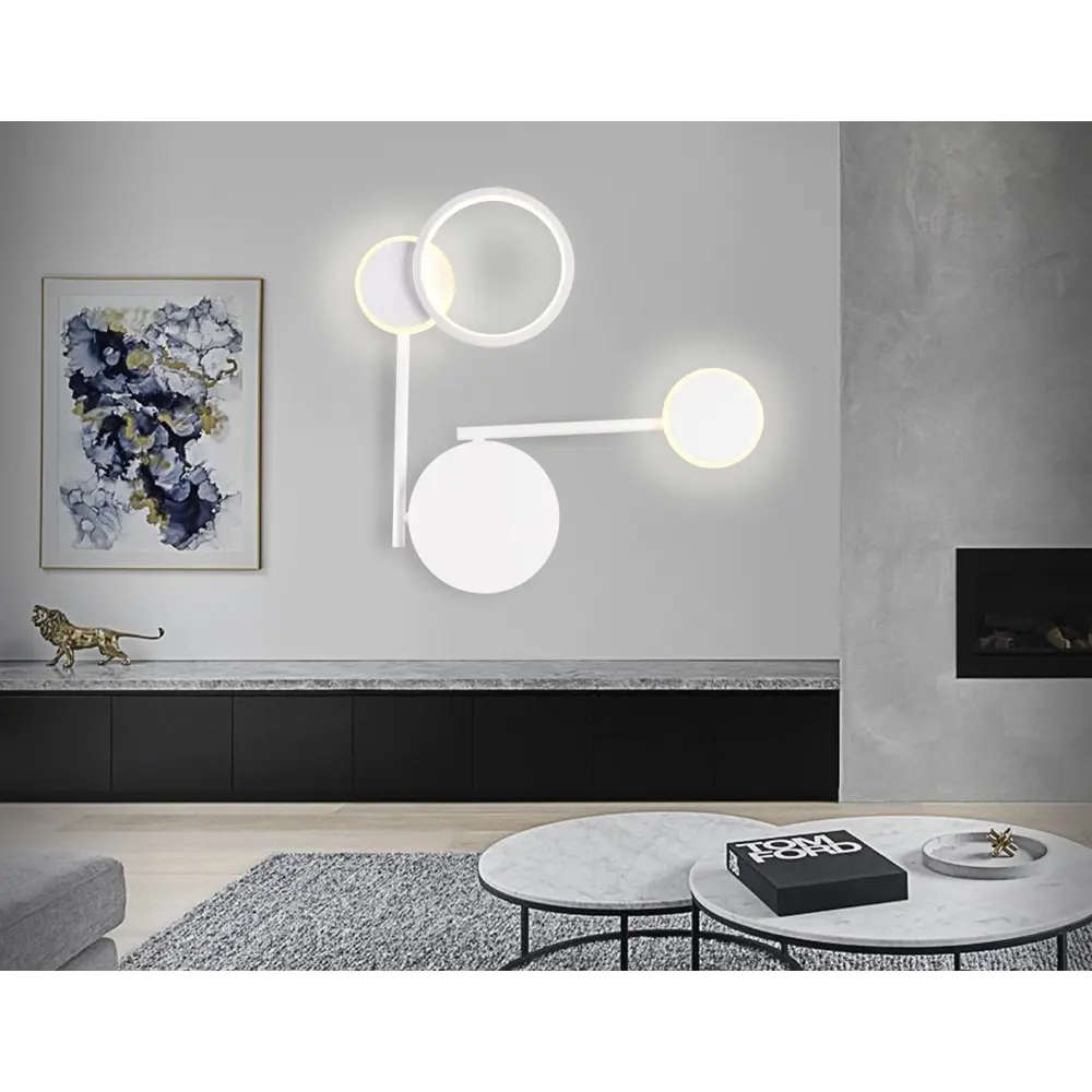 Фото 5 Настенный светильник светодиодный Ambrella light Fl5197 изменение оттенков белого свет цвет белый Фото 5 Настенный светильник светодиодный Ambrella light Fl5197 изменение оттенков белого свет цвет белый
