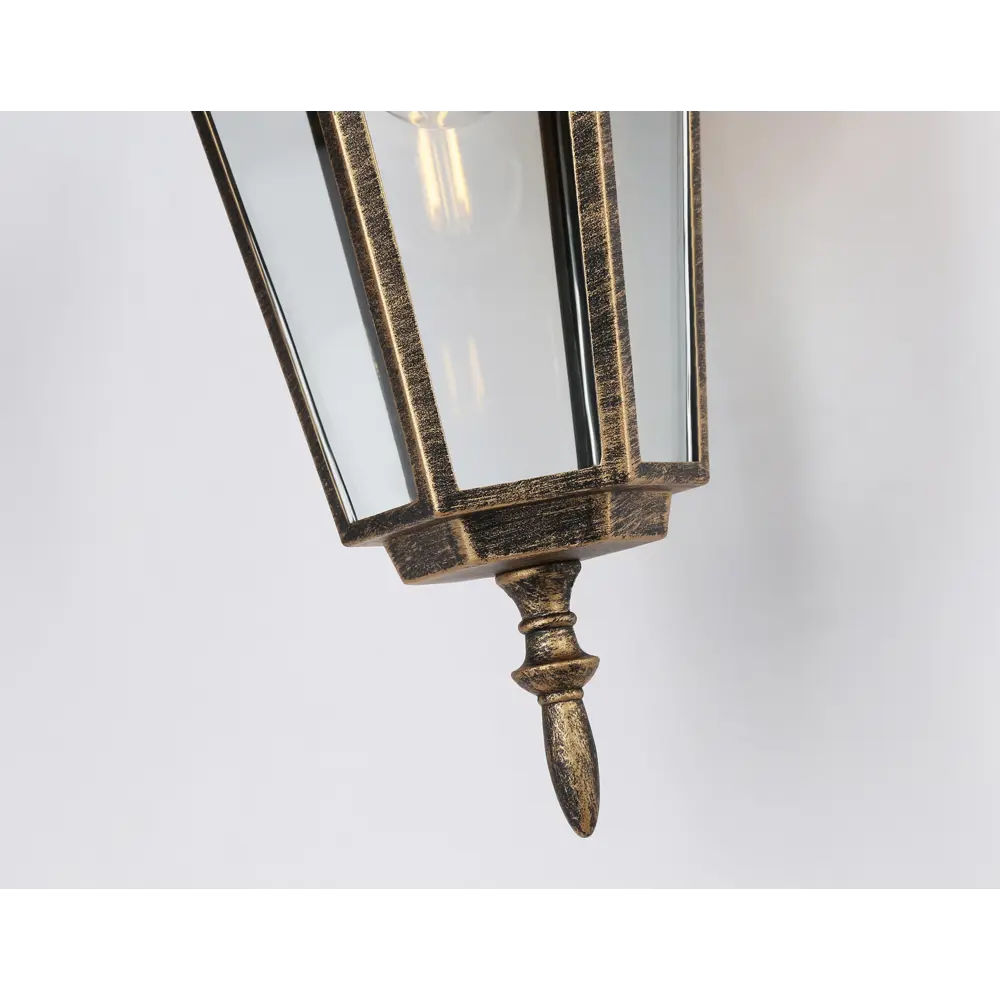 Фото 9 Светильник настенный уличный Ambrella light St2019 40 Вт IP54 цвет черный золото прозрачный Фото 9 Светильник настенный уличный Ambrella light St2019 40 Вт IP54 цвет черный золото прозрачный