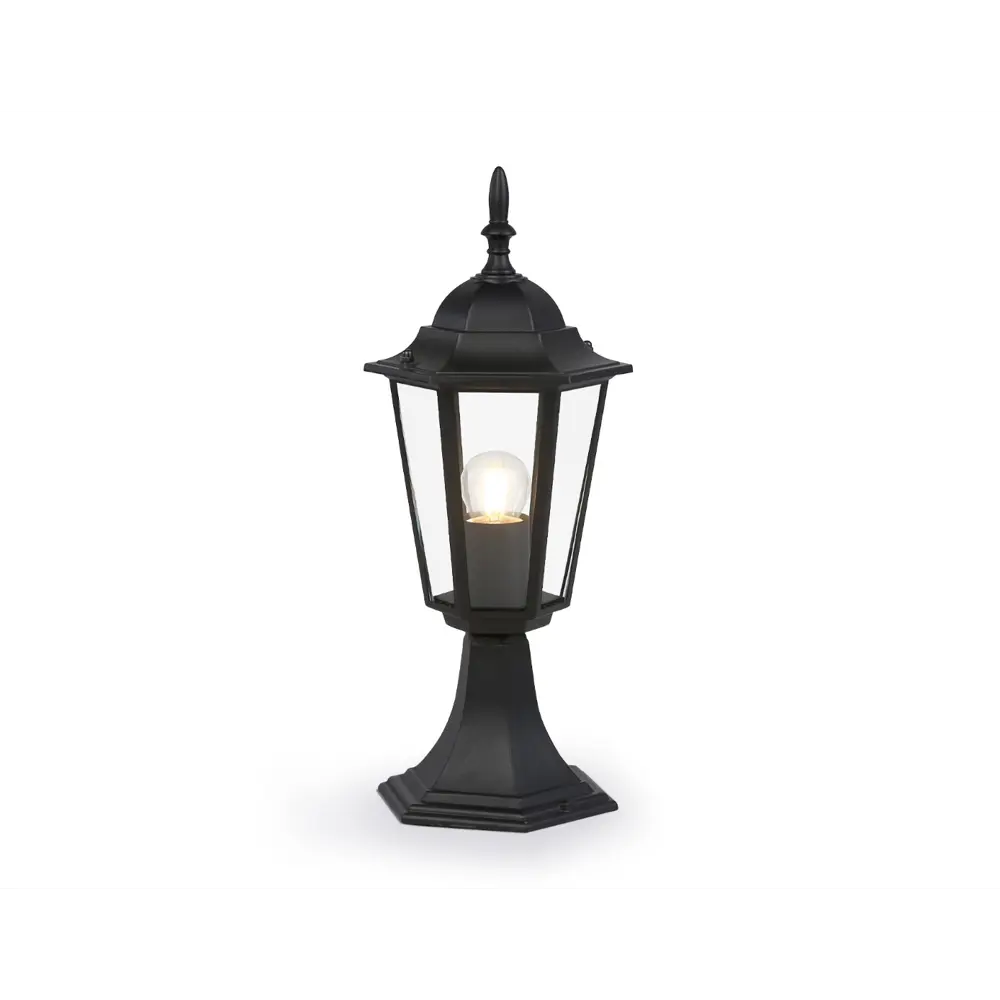 Фото Столб уличный Ambrella light St2023 40 Вт E27 IP54 цвет основания черный 40 см Фото Столб уличный Ambrella light St2023 40 Вт E27 IP54 цвет основания черный 40 см