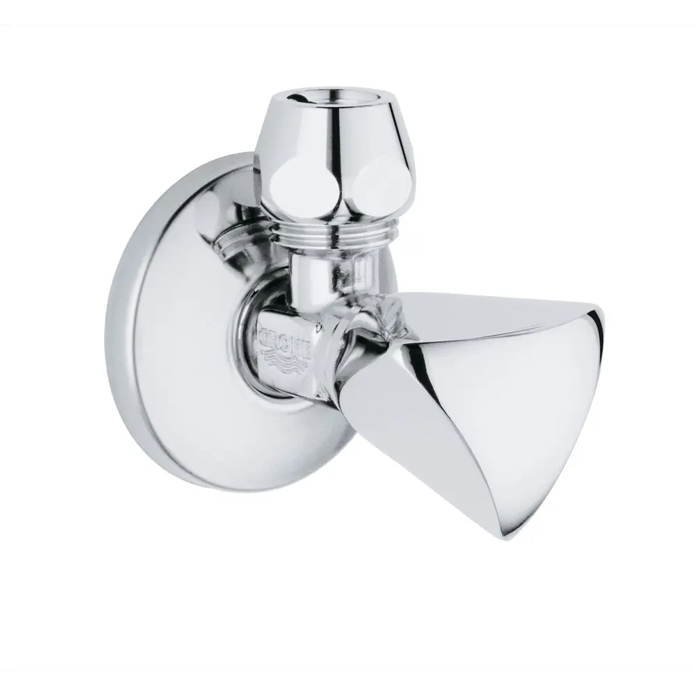 Фото Вентиль угловой Grohe 1/2 дюйма для подключения смесителей хром 22939000 Фото Вентиль угловой Grohe 1/2 дюйма для подключения смесителей хром 22939000