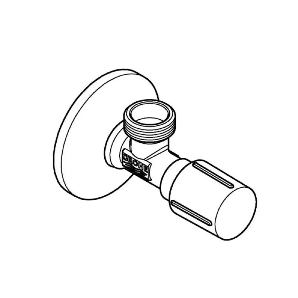 Фото 4 Угловой вентиль 1/2 дюйма Grohe холодный рассвет матовый 22041GN0