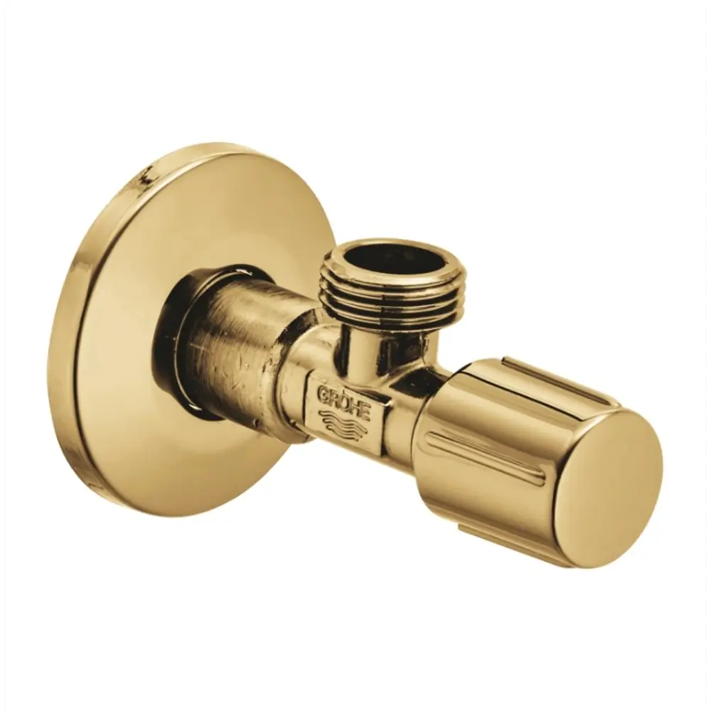 Фото Угловой вентиль 1/2 дюйма Grohe холодный рассвет глянец 22041GL0 Фото Угловой вентиль 1/2 дюйма Grohe холодный рассвет глянец 22041GL0