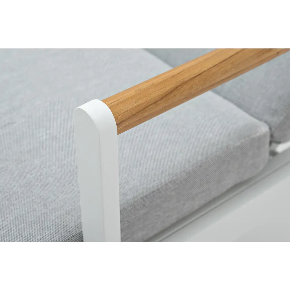 Фото 5 Шезлонг с подушкой Joygarden из алюминия MAYA белый Фото 5 Шезлонг с подушкой Joygarden из алюминия MAYA белый