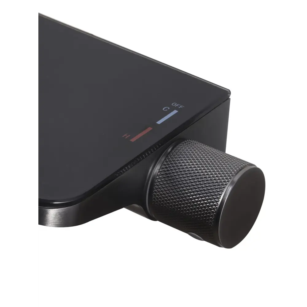 Фото 7 Душевая стойка Maxonor pure life С термостатом PL2402-9 3 режимная цвет графит