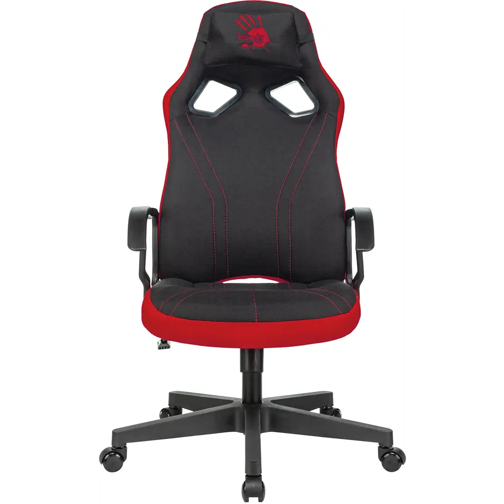 Фото 9 Игровое кресло A4tech Bloody GC-150 58x113x51 см ткань цвет черный Фото 9 Игровое кресло A4tech Bloody GC-150 58x113x51 см ткань цвет черный