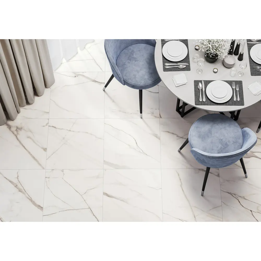 Фото Керамогранит Artkera group Pure marble GP6060PUR09M 60x60см цвет белый Фото Керамогранит Artkera group Pure marble GP6060PUR09M 60x60см цвет белый