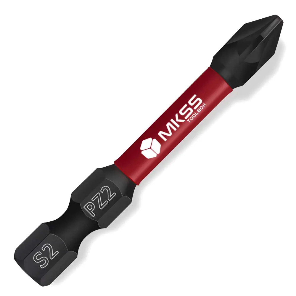 Фото Бита крестовая торсионная магнитная ударная Mkss Toolbox MK3015 PZ2x50 мм, 10 шт Фото Бита крестовая торсионная магнитная ударная Mkss Toolbox MK3015 PZ2x50 мм, 10 шт