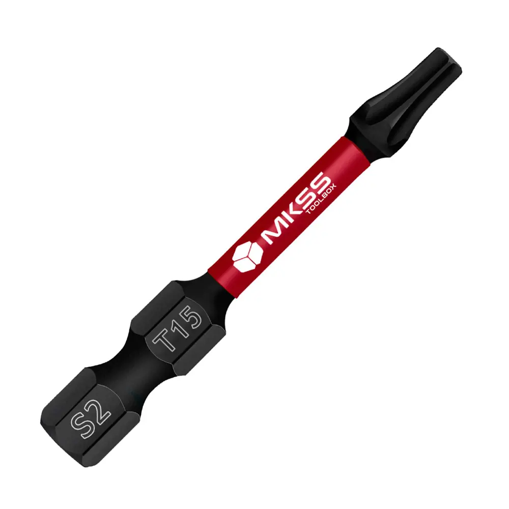 Фото Бита торсионная магнитная ударная Mkss Toolbox MK3021 T15x50 мм, 10 шт Фото Бита торсионная магнитная ударная Mkss Toolbox MK3021 T15x50 мм, 10 шт