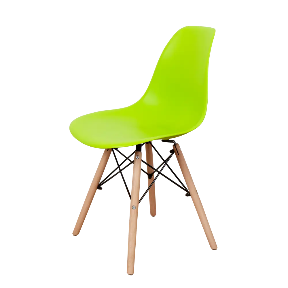 Фото 3 Комплект кухонных стульев 2 шт Derstuhl Wood 45x82x45 см полипропилен цвет салатовый Фото 3 Комплект кухонных стульев 2 шт Derstuhl Wood 45x82x45 см полипропилен цвет салатовый