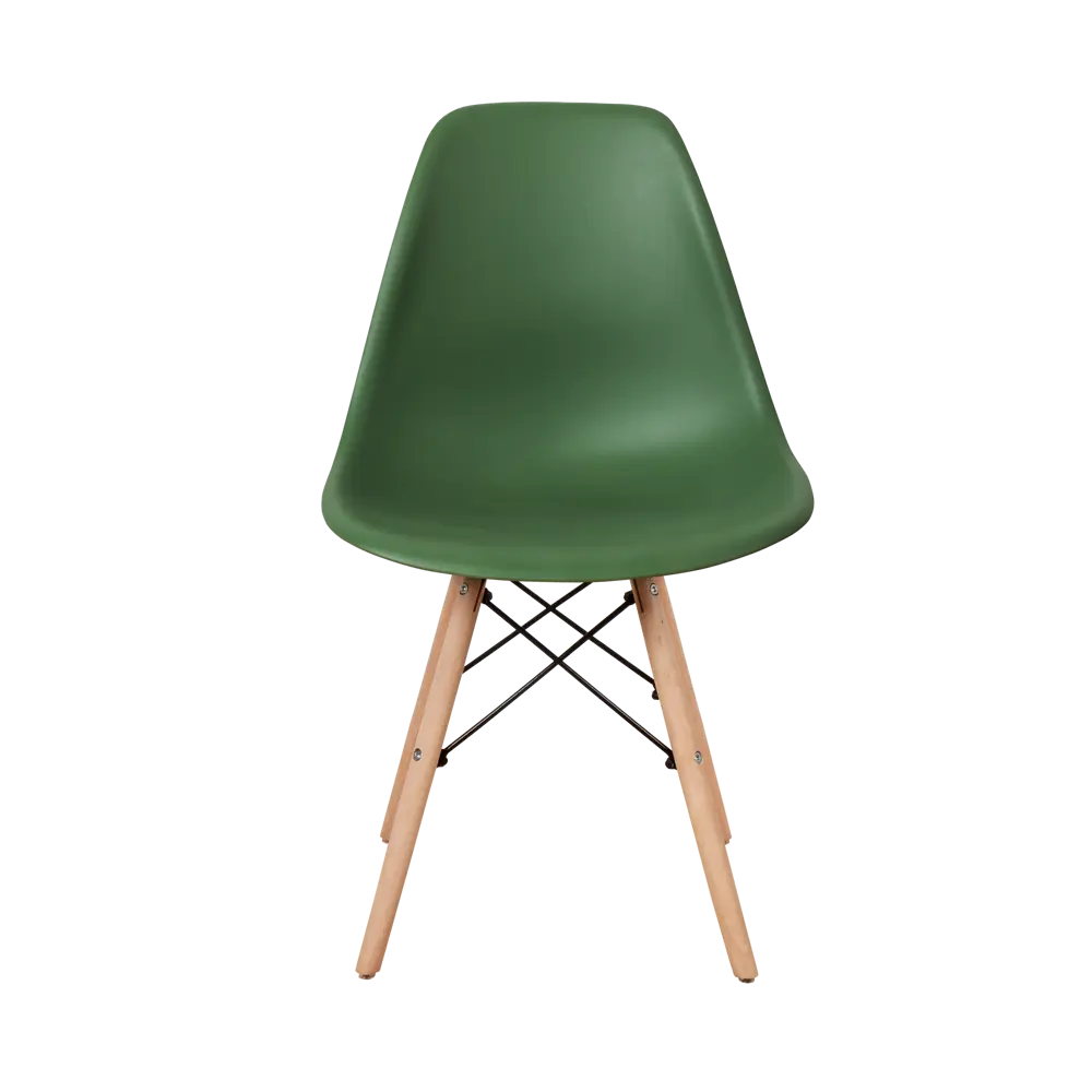 Фото 4 Комплект кухонных стульев 4 шт Derstuhl Wood 45x82x45 см полипропилен цвет темно-зеленый Фото 4 Комплект кухонных стульев 4 шт Derstuhl Wood 45x82x45 см полипропилен цвет темно-зеленый