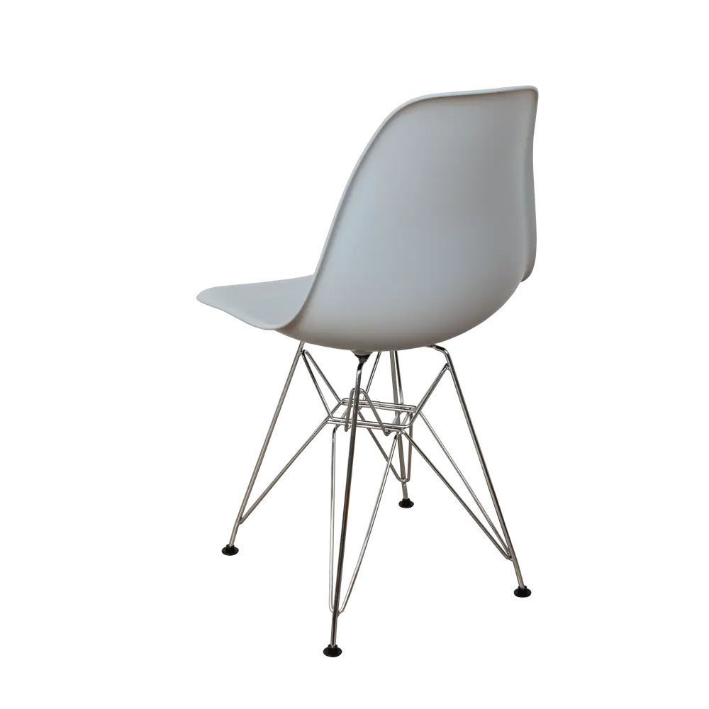 Фото 6 Комплект кухонных стульев 2 шт Derstuhl Chrom 45x82x45 см полипропилен цвет светло-серый Фото 6 Комплект кухонных стульев 2 шт Derstuhl Chrom 45x82x45 см полипропилен цвет светло-серый