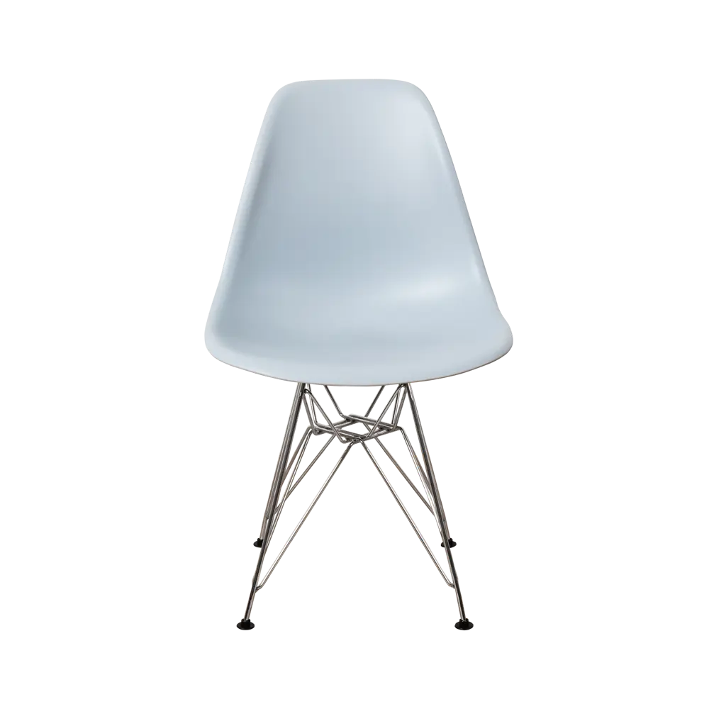 Фото 4 Комплект кухонных стульев 4 шт Derstuhl Chrom 45x82x45 см полипропилен цвет светло-серый Фото 4 Комплект кухонных стульев 4 шт Derstuhl Chrom 45x82x45 см полипропилен цвет светло-серый
