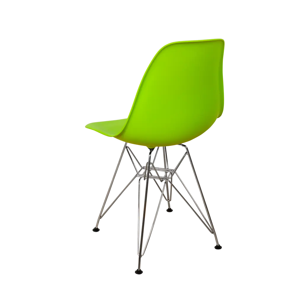 Фото 6 Комплект кухонных стульев 4 шт Derstuhl Chrom 45x82x45 см полипропилен цвет салатовый Фото 6 Комплект кухонных стульев 4 шт Derstuhl Chrom 45x82x45 см полипропилен цвет салатовый