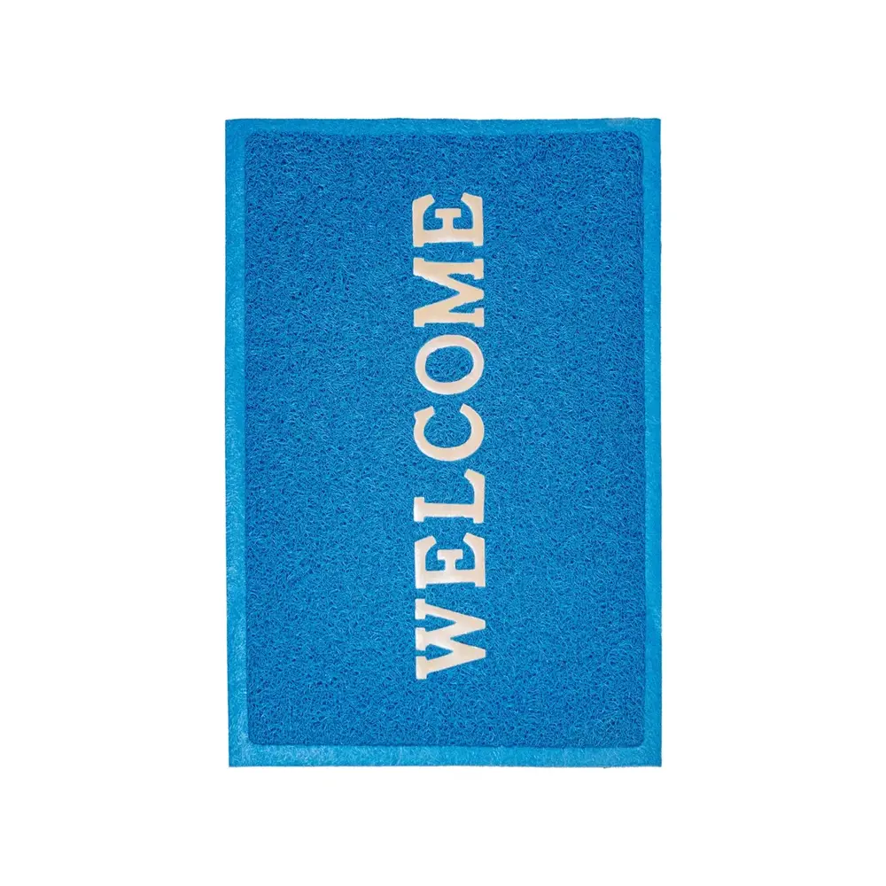 Фото Коврик Пористый Велком 40х60 см синий Фото Коврик Пористый Велком 40х60 см синий