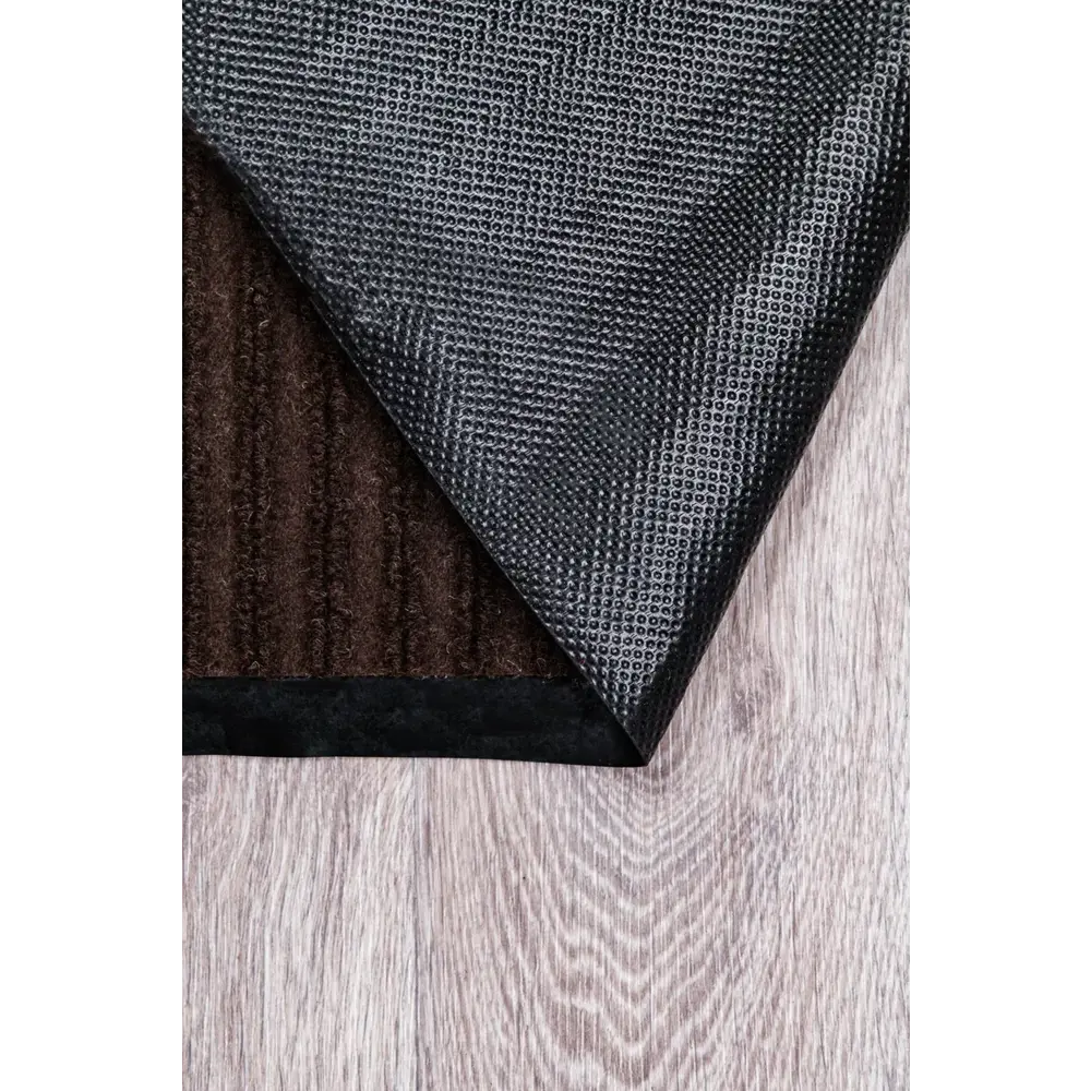 Фото 2 Коврик 2-х полосный влаговпитывающий 120х180 см коричневый Фото 2 Коврик 2-х полосный влаговпитывающий 120х180 см коричневый