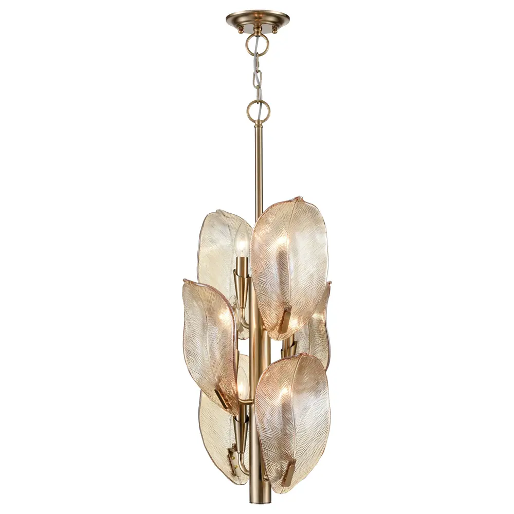 Фото Светильник подвесной Wertmark Gracia We330.06.503 6 ламп 12 м² цвет бронза Фото Светильник подвесной Wertmark Gracia We330.06.503 6 ламп 12 м² цвет бронза