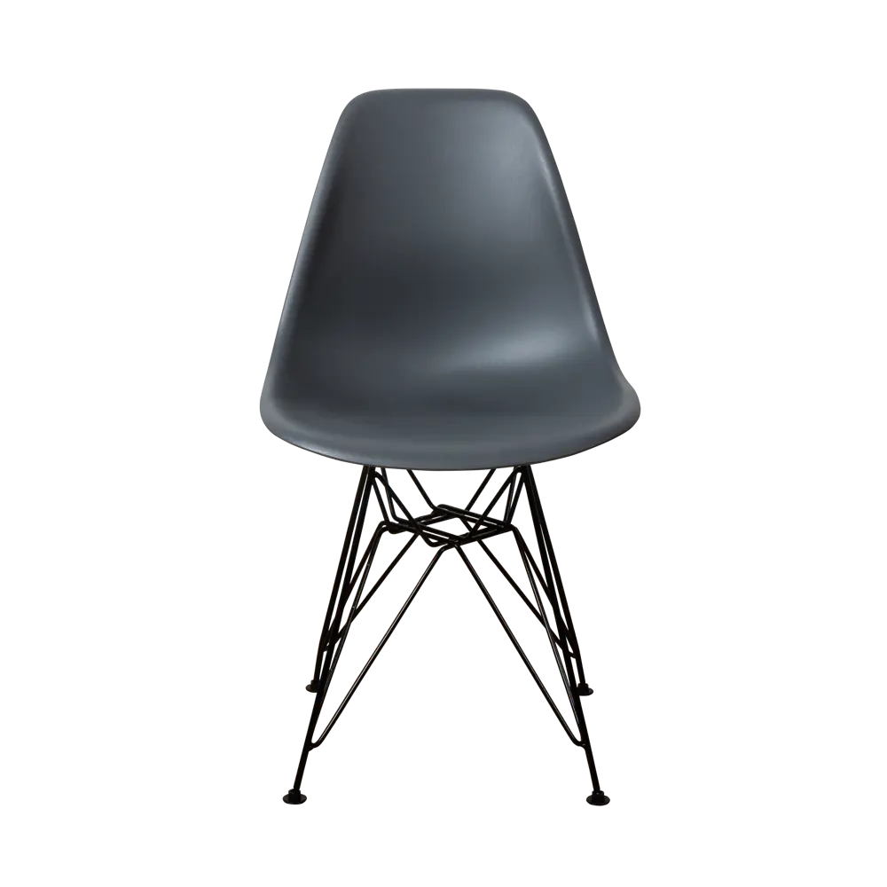 Фото 4 Комплект кухонных стульев 2 шт Derstuhl Black 45x82x45 см полипропилен цвет темно-серый Фото 4 Комплект кухонных стульев 2 шт Derstuhl Black 45x82x45 см полипропилен цвет темно-серый