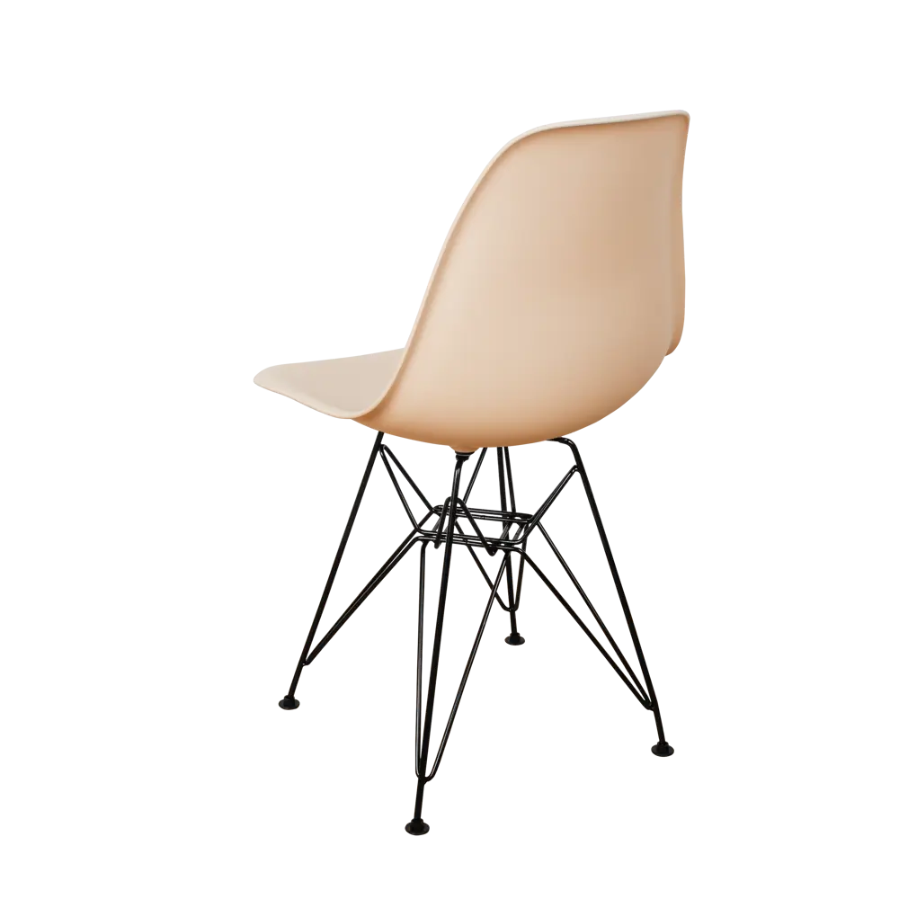 Фото 6 Комплект кухонных стульев 4 шт Derstuhl Black 45x82x45 см полипропилен цвет бежевый Фото 6 Комплект кухонных стульев 4 шт Derstuhl Black 45x82x45 см полипропилен цвет бежевый