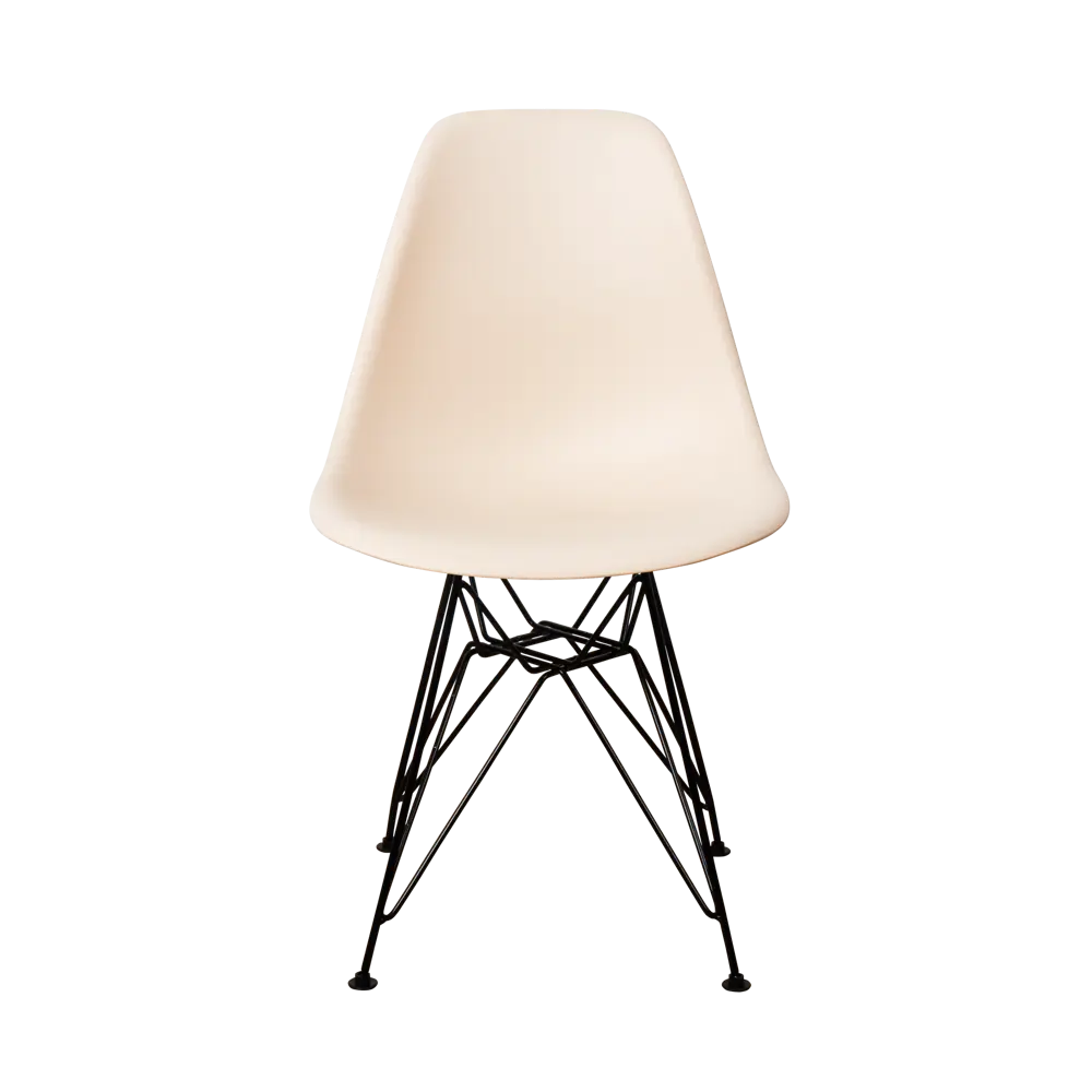 Фото 4 Комплект кухонных стульев 2 шт Derstuhl Black 45x82x45 см полипропилен цвет бежевый Фото 4 Комплект кухонных стульев 2 шт Derstuhl Black 45x82x45 см полипропилен цвет бежевый