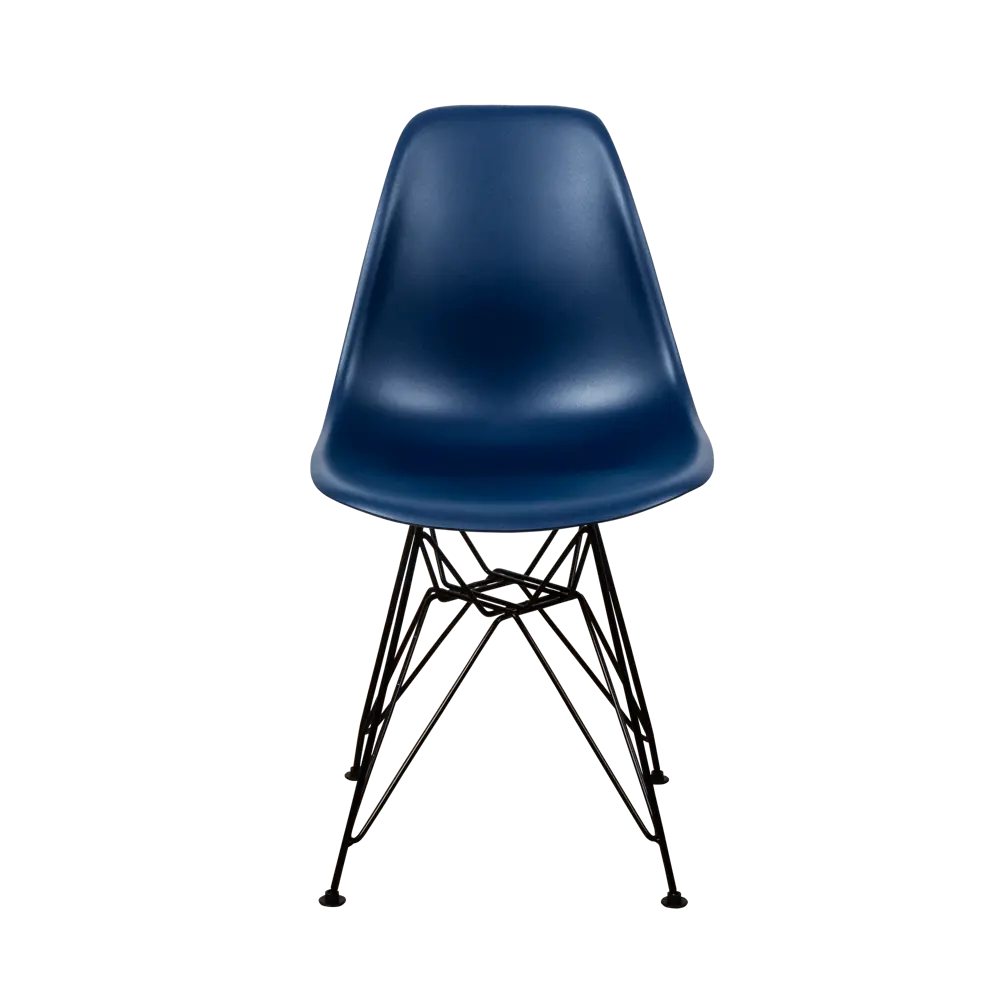 Фото 4 Комплект кухонных стульев 4 шт Derstuhl Black 45x82x45 см полипропилен цвет темно-синий Фото 4 Комплект кухонных стульев 4 шт Derstuhl Black 45x82x45 см полипропилен цвет темно-синий