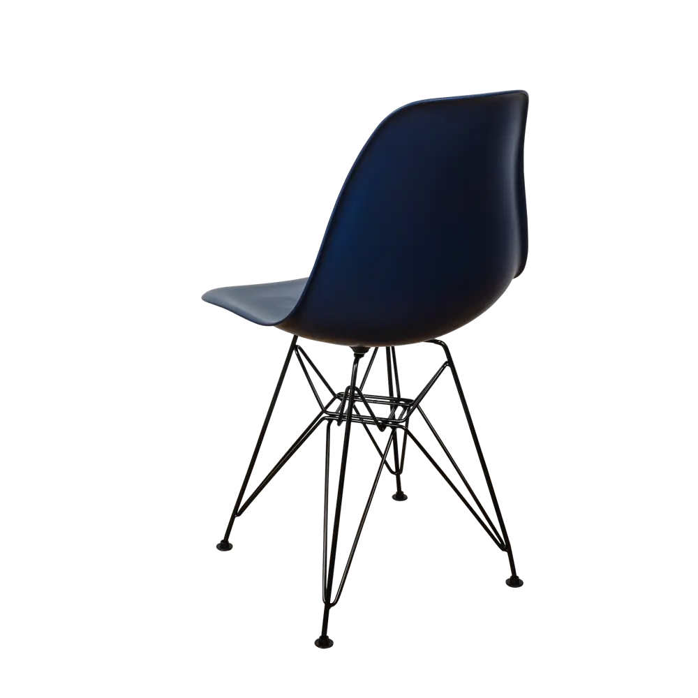 Фото 6 Комплект кухонных стульев 4 шт Derstuhl Black 45x82x45 см полипропилен цвет темно-синий Фото 6 Комплект кухонных стульев 4 шт Derstuhl Black 45x82x45 см полипропилен цвет темно-синий