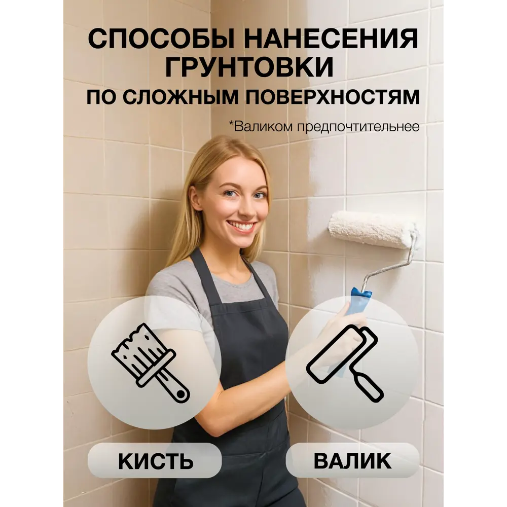 Фото 4 Грунтовка Silk Plaster адгезионная по сложным поверхностям 1 л Фото 4 Грунтовка Silk Plaster адгезионная по сложным поверхностям 1 л