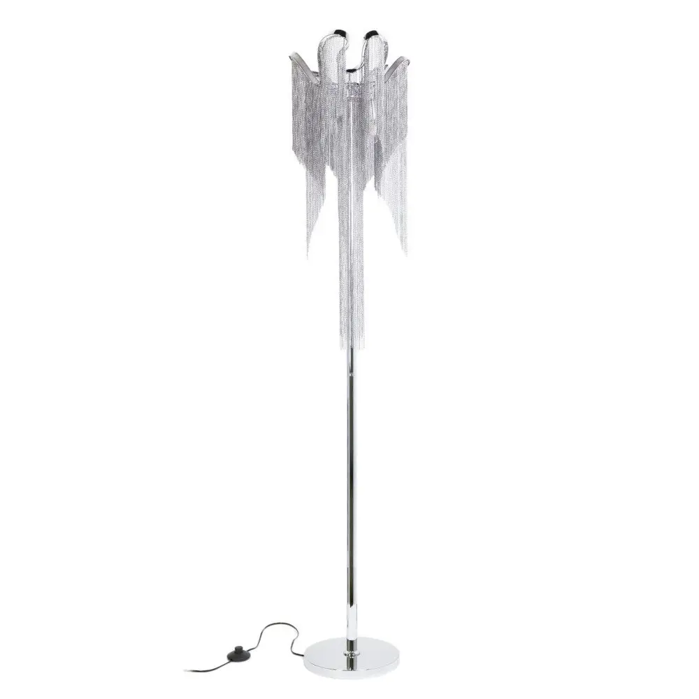 Фото Торшер Loft it 10208f smoke цвет серый/серебристый Фото Торшер Loft it 10208f smoke цвет серый/серебристый