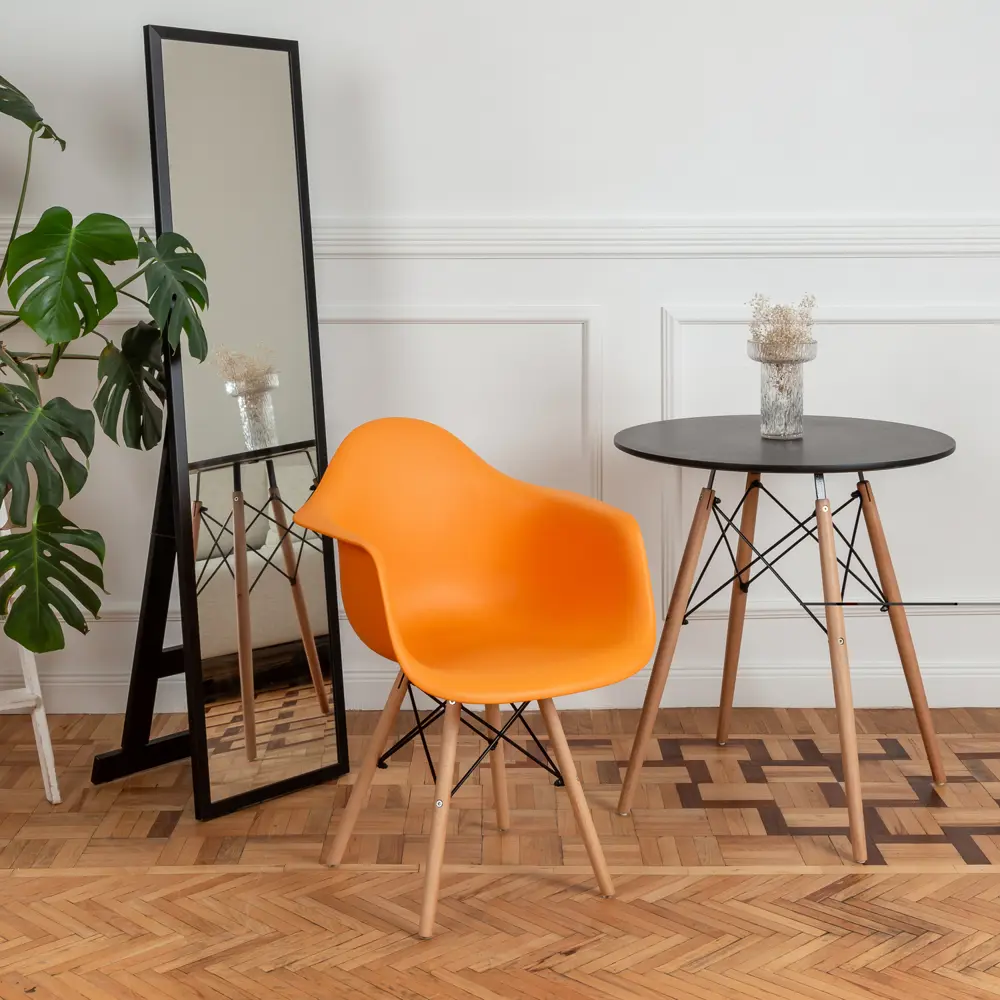 Фото 7 Комплект кухонных стульев 2 шт Derstuhl 330 wood 43x82x60 см полипропилен цвет желтый Фото 7 Комплект кухонных стульев 2 шт Derstuhl 330 wood 43x82x60 см полипропилен цвет желтый