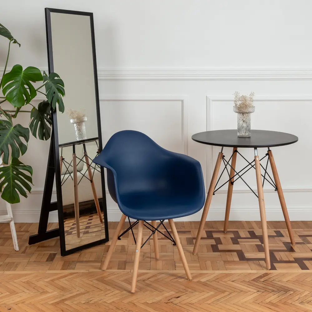 Фото 7 Стул-кресло Derstuhl 330 wood комплект 4 шт 43x82x58 см полипропилен цвет темно-синий Фото 7 Стул-кресло Derstuhl 330 wood комплект 4 шт 43x82x58 см полипропилен цвет темно-синий