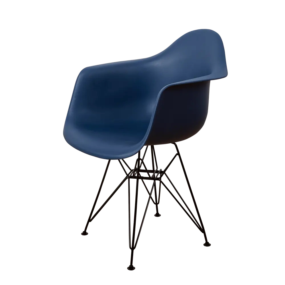 Фото 3 Комплект кухонных стульев 2 шт Derstuhl 330 black 43x82x60 см полипропилен цвет темно-синий Фото 3 Комплект кухонных стульев 2 шт Derstuhl 330 black 43x82x60 см полипропилен цвет темно-синий