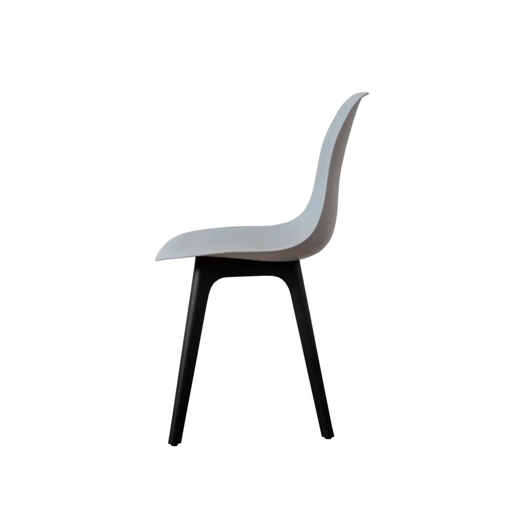 Фото 7 Комплект кухонных стульев 4 шт Derstuhl Plast 45x82x45 см полипропилен цвет светло-серый Фото 7 Комплект кухонных стульев 4 шт Derstuhl Plast 45x82x45 см полипропилен цвет светло-серый