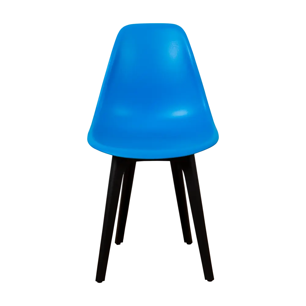 Фото 4 Стул кухонный Derstuhl Plast комплект 2 шт 45x82x46 см полипропилен цвет синий Фото 4 Стул кухонный Derstuhl Plast комплект 2 шт 45x82x46 см полипропилен цвет синий