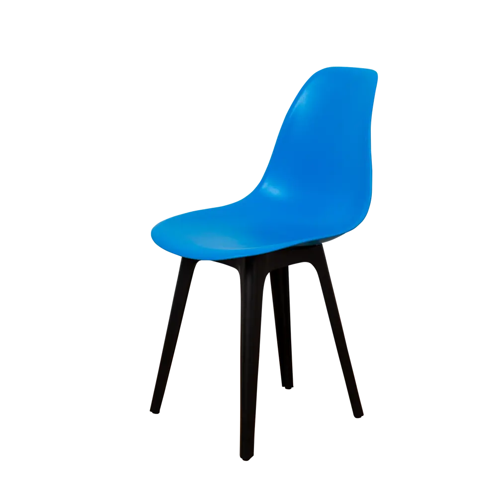 Фото 3 Стул кухонный Derstuhl Plast комплект 4 шт 45x82x46 см полипропилен цвет синий Фото 3 Стул кухонный Derstuhl Plast комплект 4 шт 45x82x46 см полипропилен цвет синий