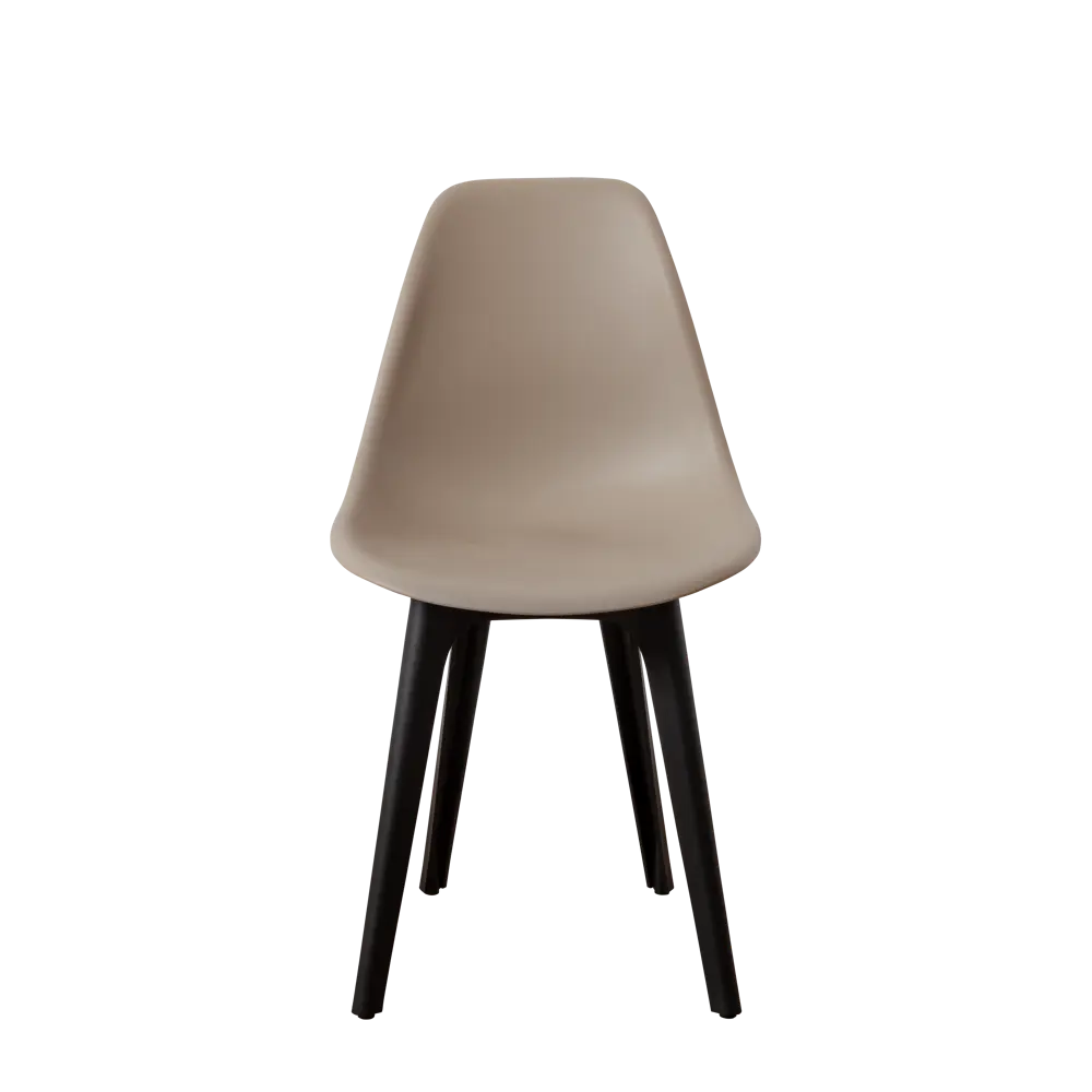 Фото 5 Комплект кухонных стульев 4 шт Derstuhl Plast 45x82x45 см полипропилен цвет темно-бежевый Фото 5 Комплект кухонных стульев 4 шт Derstuhl Plast 45x82x45 см полипропилен цвет темно-бежевый