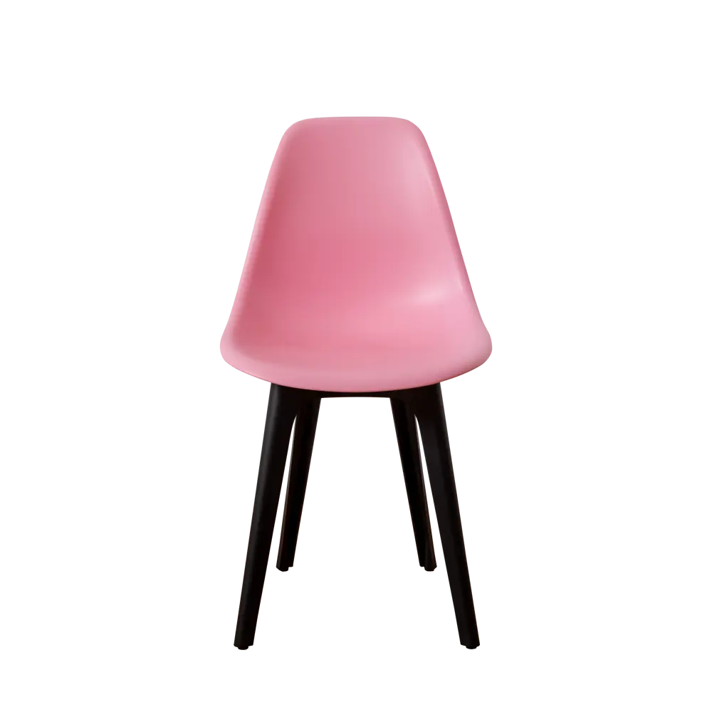 Фото 4 Комплект кухонных стульев 4 шт Derstuhl Plast 45x82x45 см полипропилен цвет розовый Фото 4 Комплект кухонных стульев 4 шт Derstuhl Plast 45x82x45 см полипропилен цвет розовый