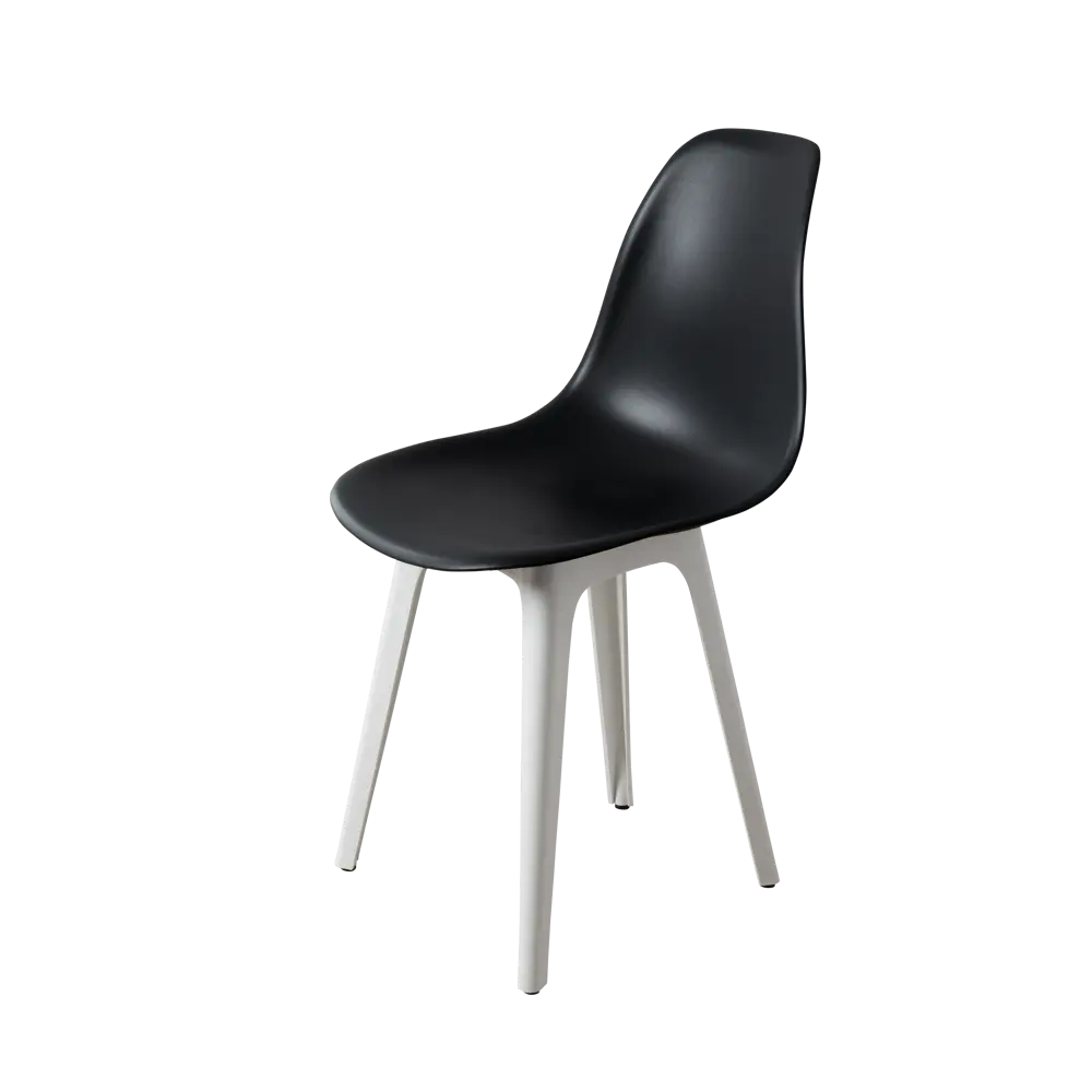 Фото 3 Стул Derstuhl Plast white DSL044.110.2 45x82x46 см полипропилен цвет черный Фото 3 Стул Derstuhl Plast white DSL044.110.2 45x82x46 см полипропилен цвет черный